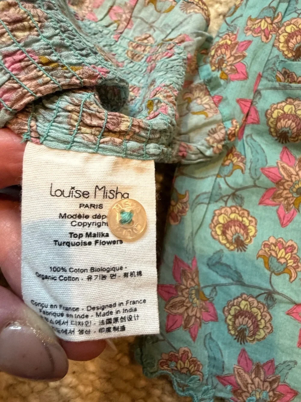 LOUISE MISHA- Girls Summer Set Size 10         The Organic Line EUC